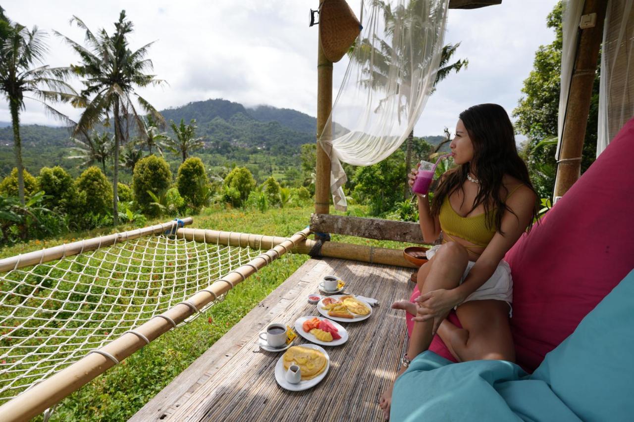 Gladak Di Uma Bali Bed and Breakfast Sidemen  Exteriör bild