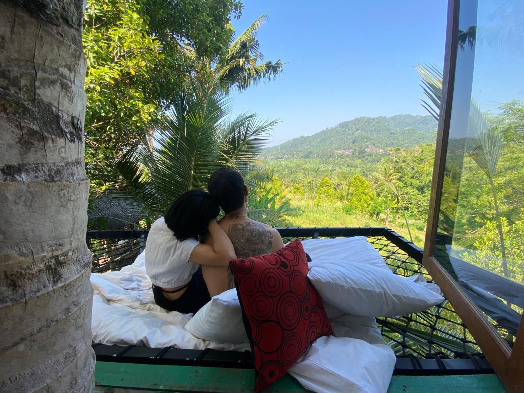 Gladak Di Uma Bali Bed and Breakfast Sidemen  Exteriör bild