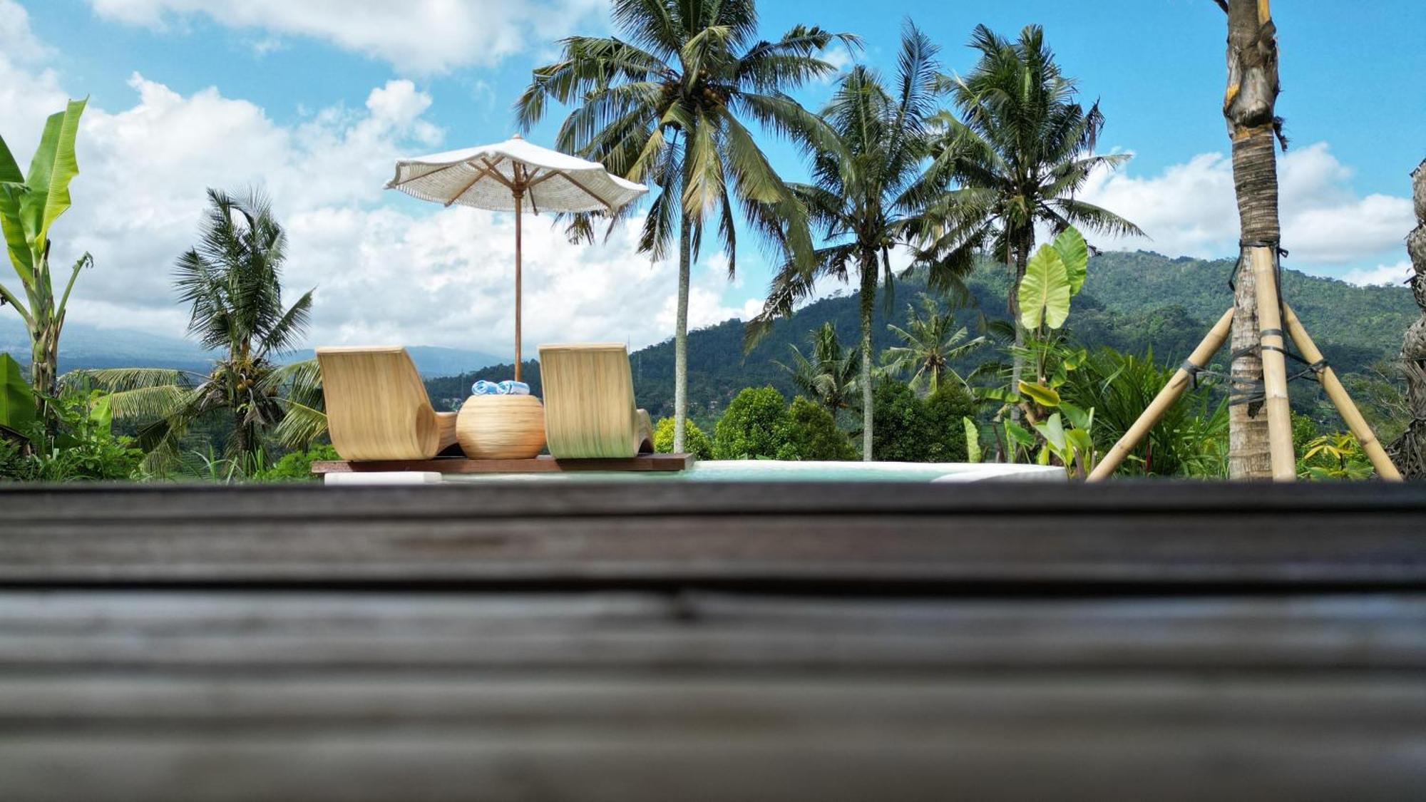Gladak Di Uma Bali Bed and Breakfast Sidemen  Exteriör bild