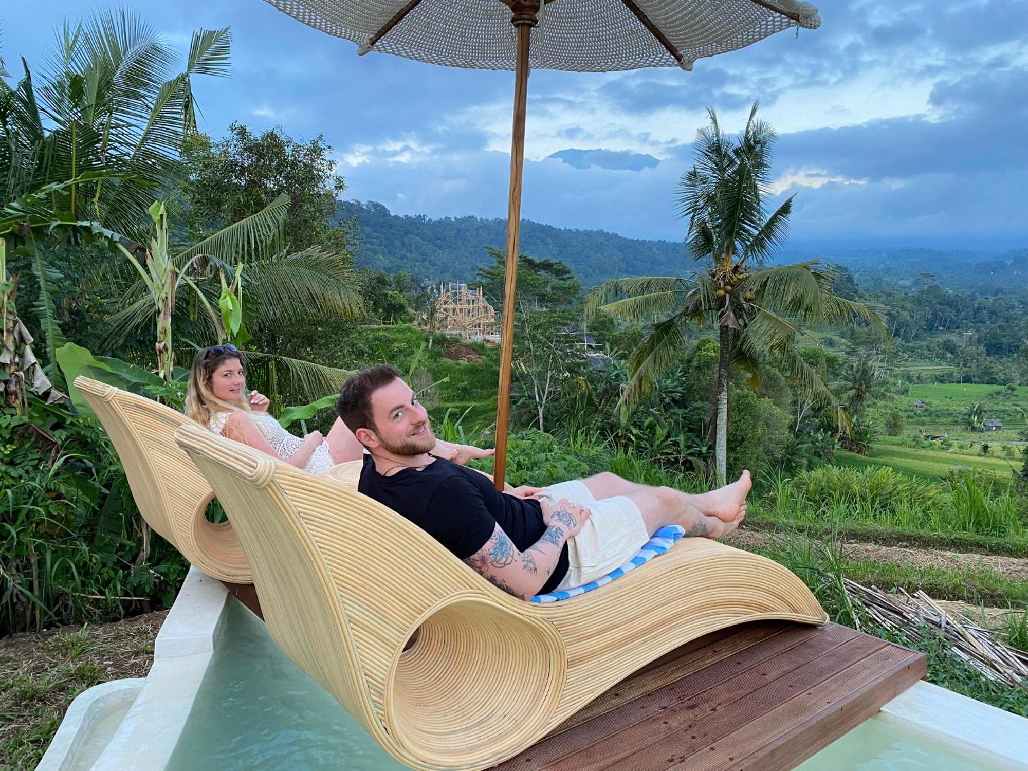 Gladak Di Uma Bali Bed and Breakfast Sidemen  Exteriör bild