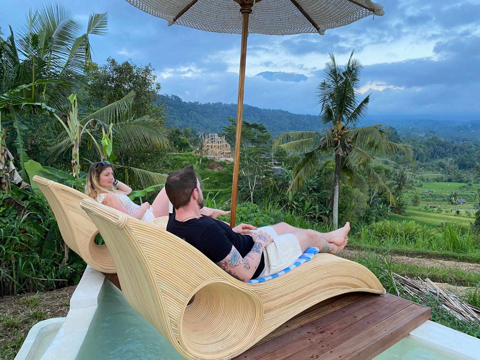 Gladak Di Uma Bali Bed and Breakfast Sidemen  Exteriör bild