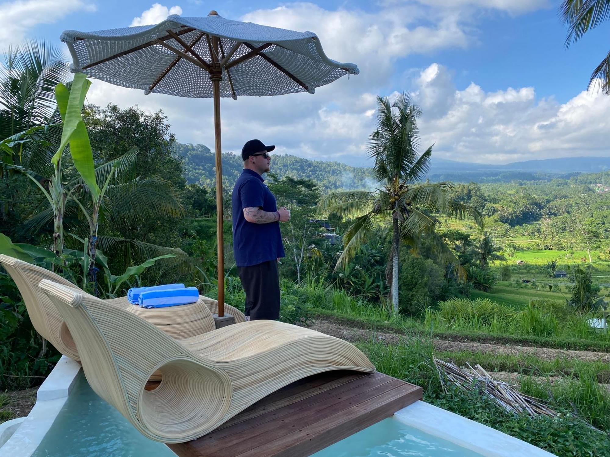 Gladak Di Uma Bali Bed and Breakfast Sidemen  Exteriör bild