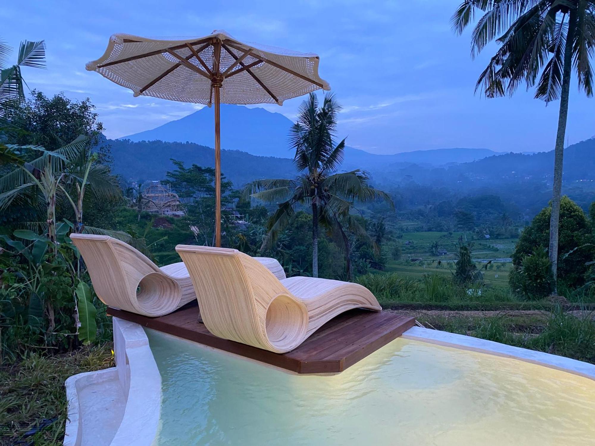 Gladak Di Uma Bali Bed and Breakfast Sidemen  Exteriör bild