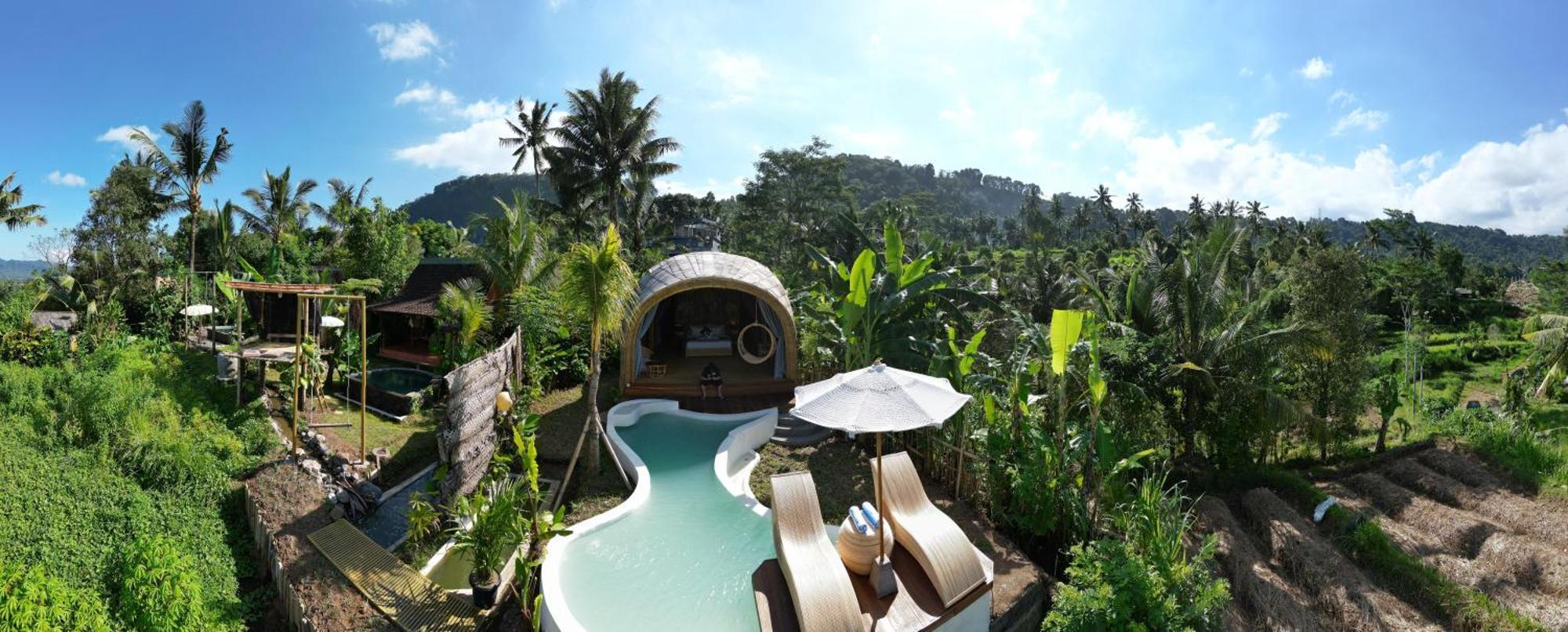 Gladak Di Uma Bali Bed and Breakfast Sidemen  Exteriör bild
