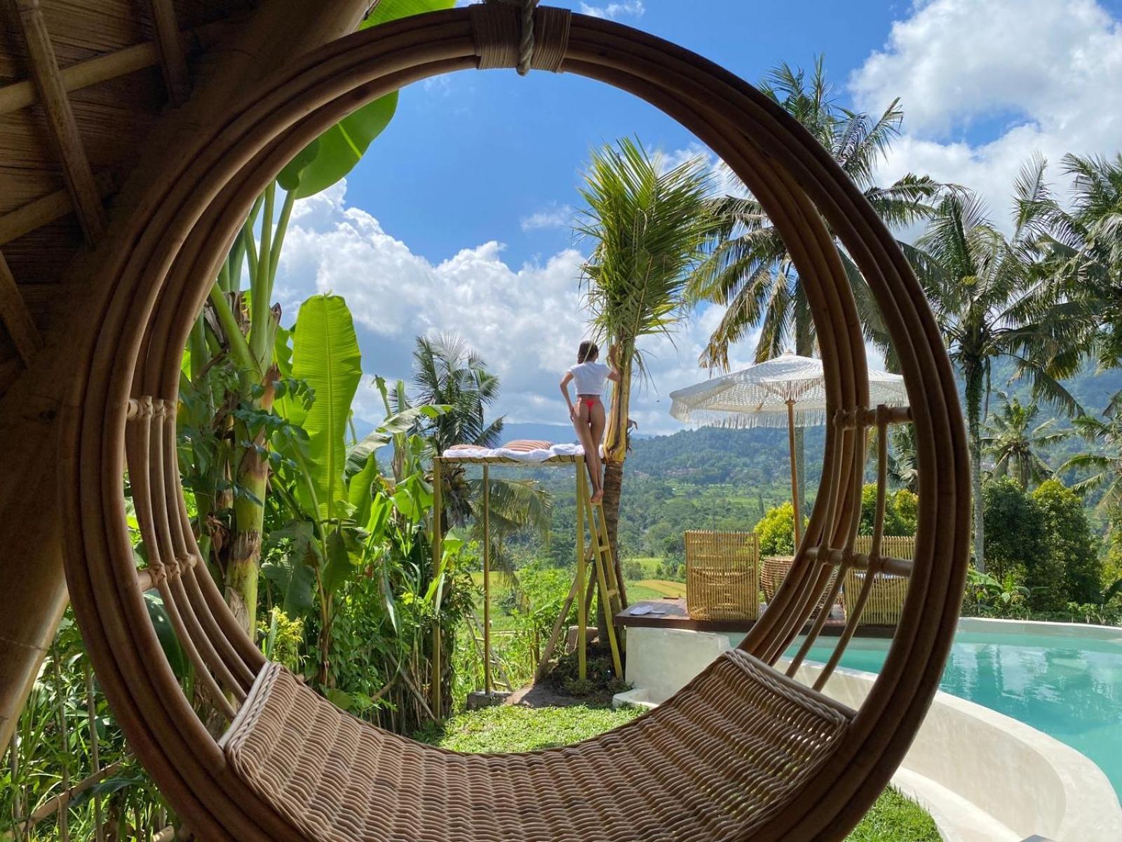 Gladak Di Uma Bali Bed and Breakfast Sidemen  Exteriör bild