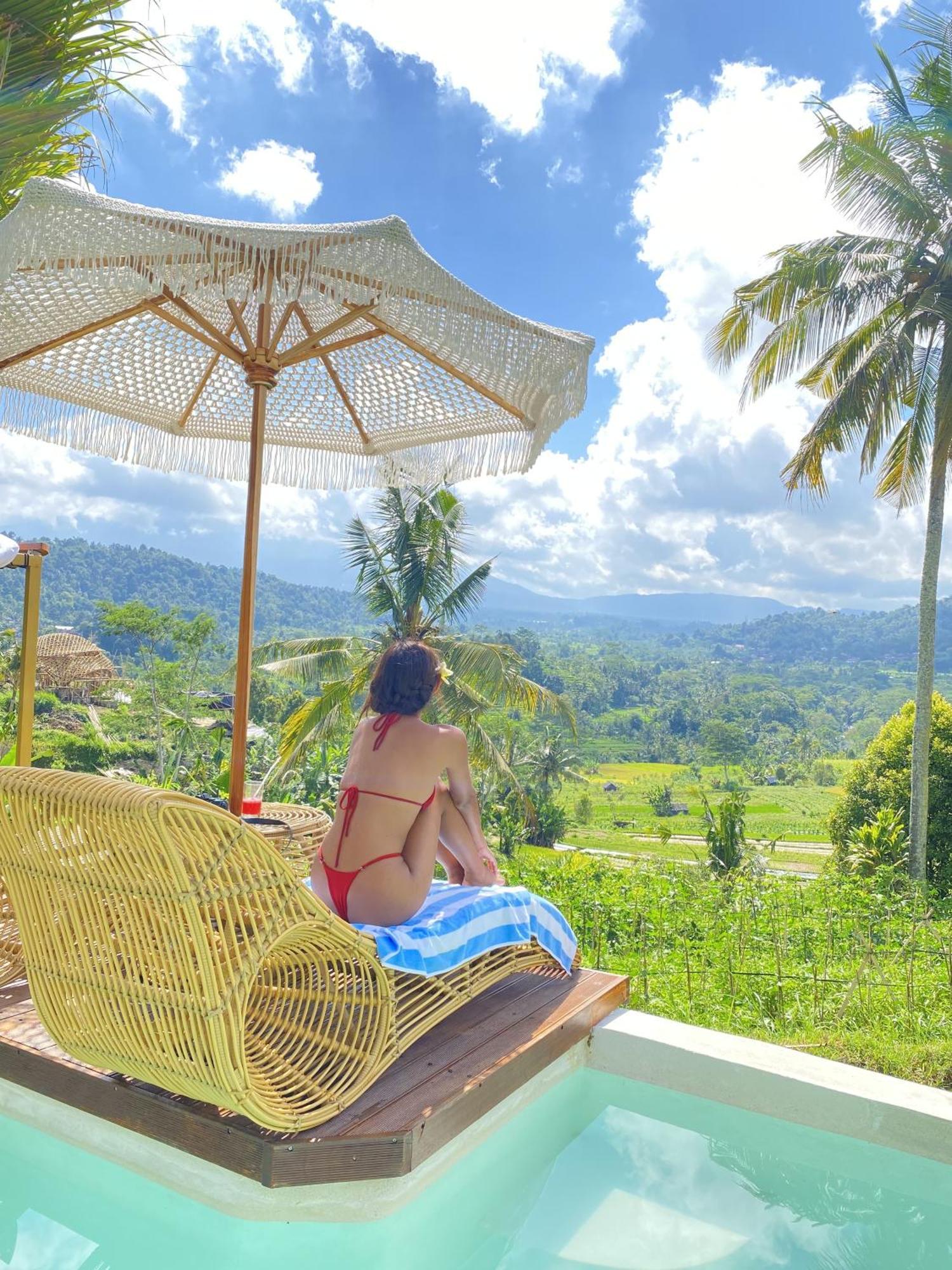 Gladak Di Uma Bali Bed and Breakfast Sidemen  Exteriör bild
