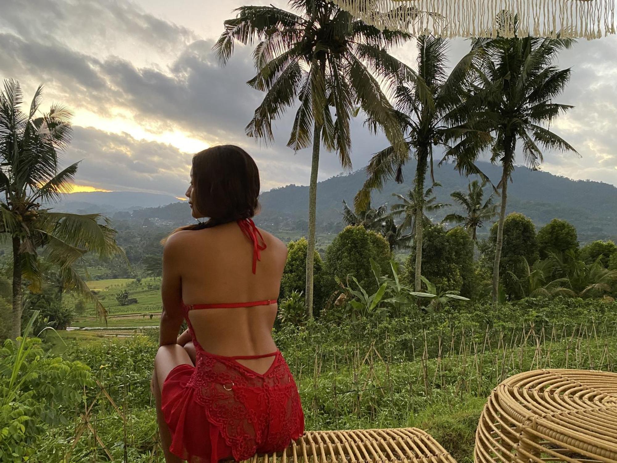 Gladak Di Uma Bali Bed and Breakfast Sidemen  Exteriör bild